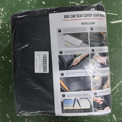 Hard Bottom Dog Car Seat Cover With Expanded Space