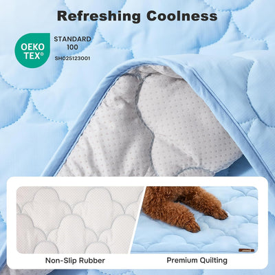 ZOMISIA Cooling Dog Mat For XL Dogs
