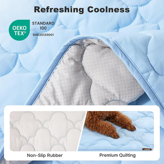 ZOMISIA Cooling Dog Mat For XL Dogs