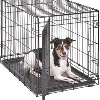 Puppy Crate With Divider For Growing Dogs