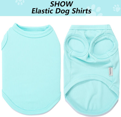 2 Pack Dog Shirts | Summer Dog Clothes | Soft Puppy Tank Tops