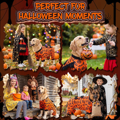 Pumpkin Bat Halloween Dog Pajamas