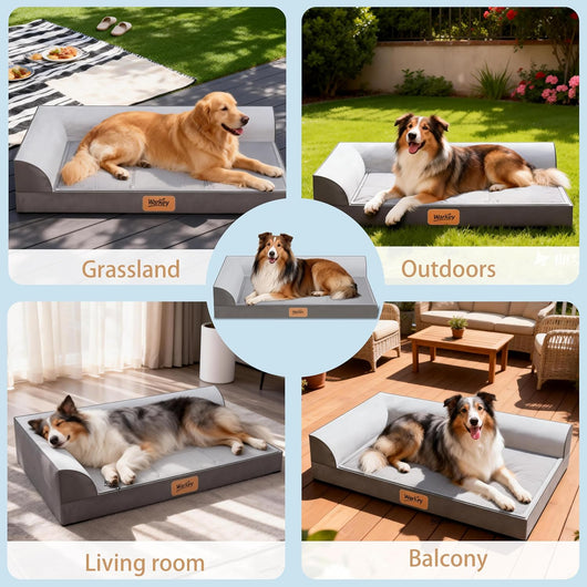 Cooling Dog Bed I Orthopedic Large Dogs