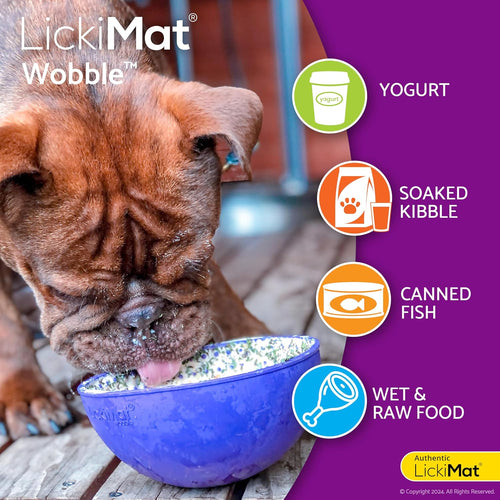 Dog Lick Mat Slow Feeder Bowl