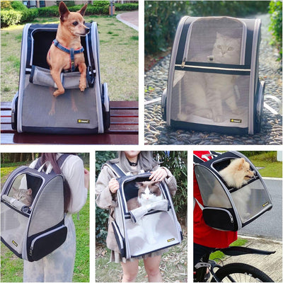Breathable Pet Carrier Backpack for Small Dogs