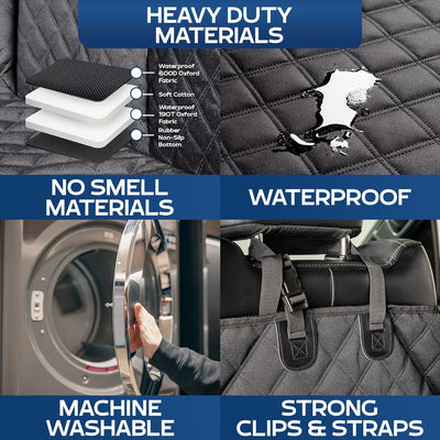 Dog Car Seat Cover Truck Floor Protector XL