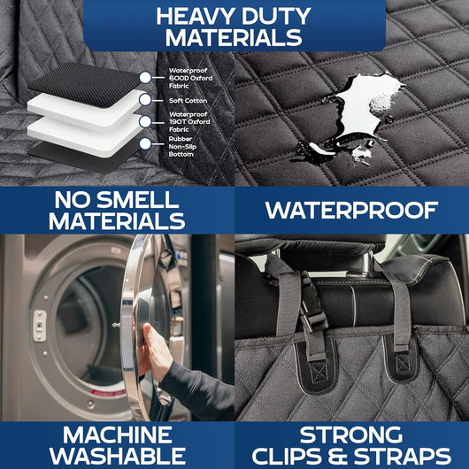 Dog Car Seat Cover Truck Floor Protector XL