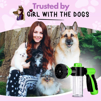 Dog Shampoo Sprayer for Fast Bath Time