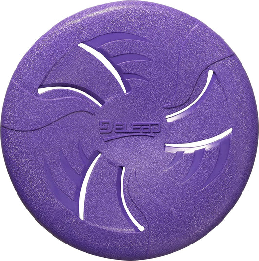 9 inch floating dog flying disc for medium large dogs playing fetch in water and outdoors