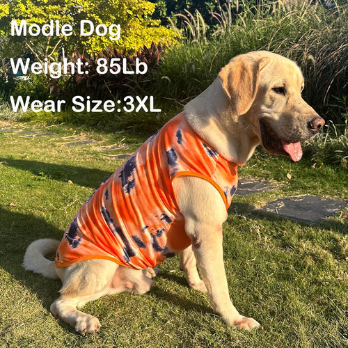 Big Dog I Tie Dye Dog T-Shirt