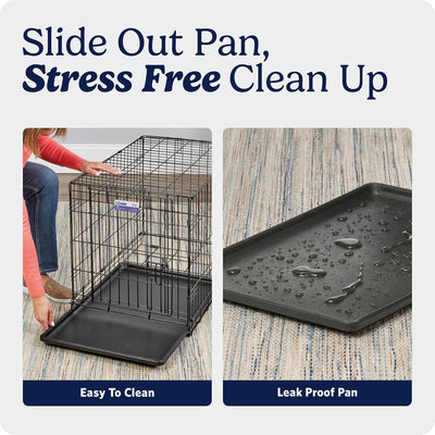 Puppy Crate With Divider For Growing Dogs