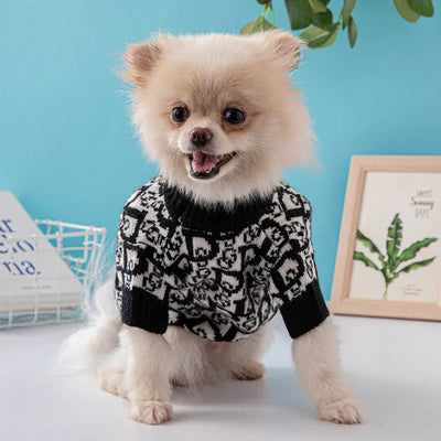 DD  Black Bubbly Sweater