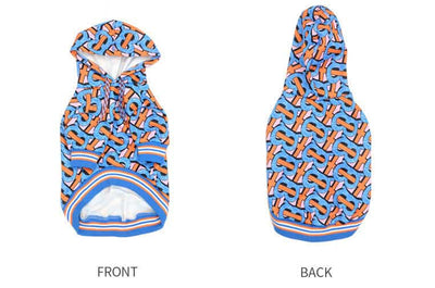 Blue Dog Lit Hoodie