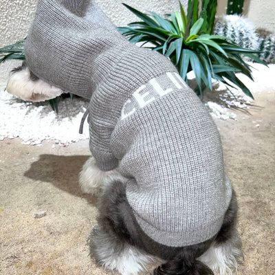 Grey Dog Sweaters With Timeless Hoody