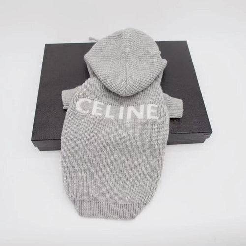 Grey Dog Sweaters With Timeless Hoody