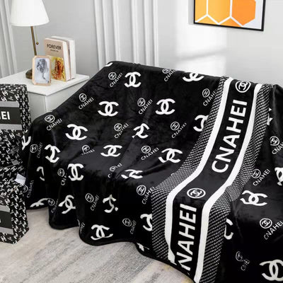Black Dog Tactile Blanket