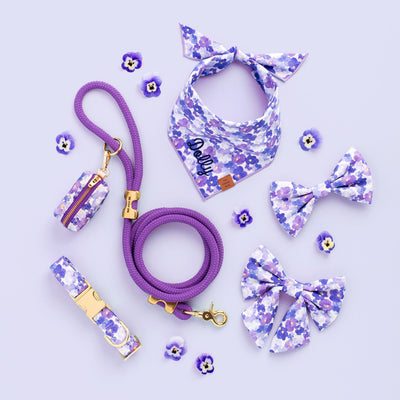 Pressed Pansies Walk Set