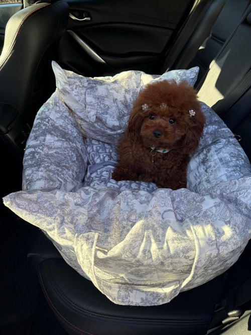 DD  Dog Car Rawcut Seat