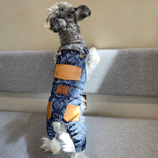 Luxurious Legged Dog Tactile Coat