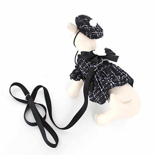 Dog Dress With Leash OG Ring