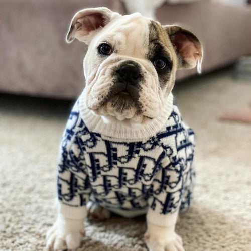 DD Navy & White Supreme Sweater