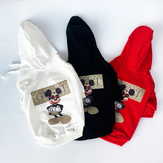 Mousy Hooded Dusty Sweater