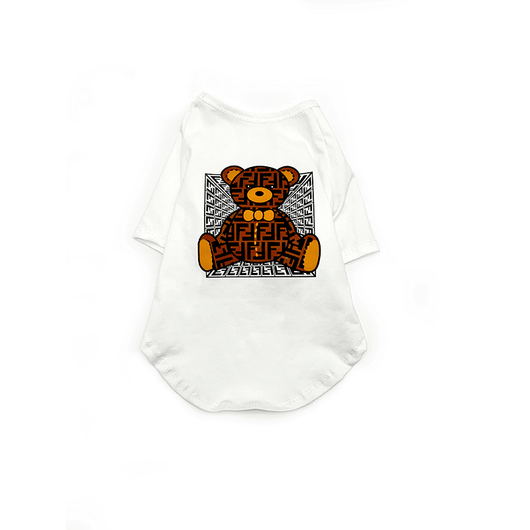 Cartoon Bear Dog Backspin Tshirt