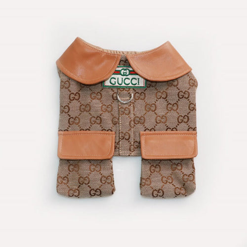 Designer Dog Coats With Crisp Harness