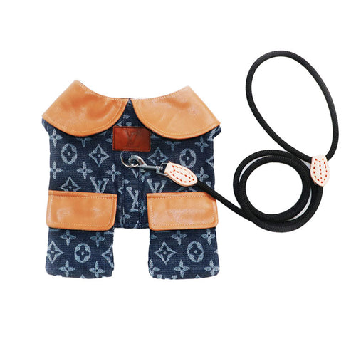 Designer Dog Coats With Crisp Harness