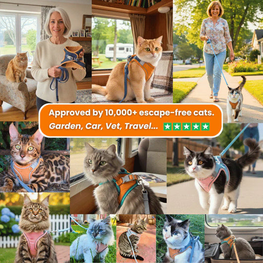 CozyDogo™ Cat Harness + Leash