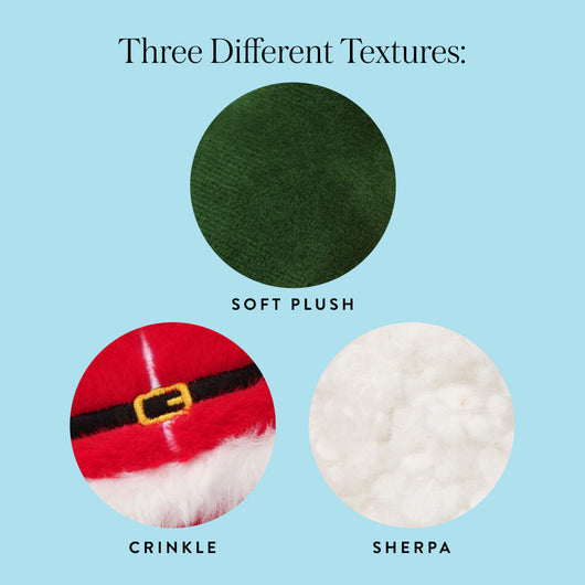 Santa Snuffle Dog Toy
