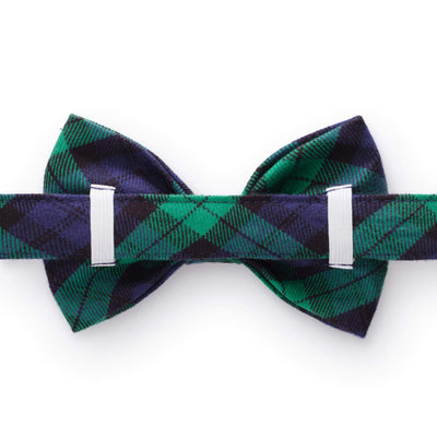 Black Watch Plaid Dog Bow