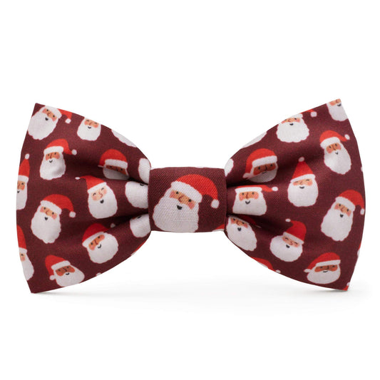 Ho Ho Ho Santa Christmas dog bow tie for stylish holiday pet fashion