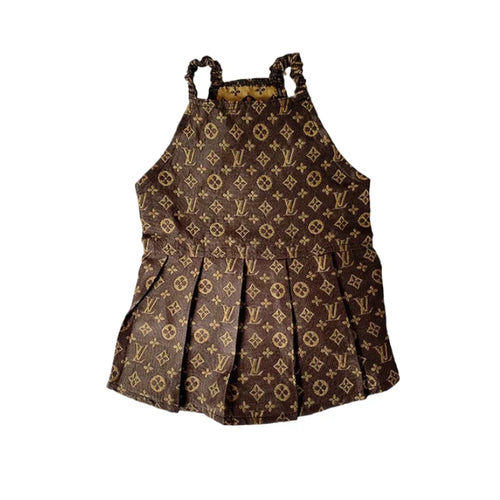 LV Pup Monogram Dreamy Dress