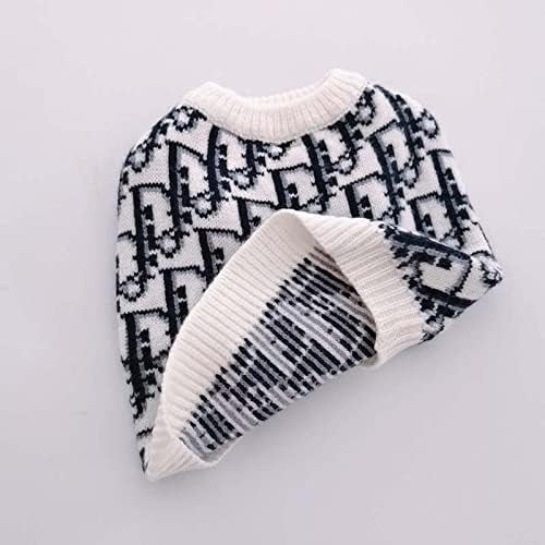 DD  Monogram Dog Lit Sweater