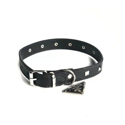 Luxury Black Collar & Leash Supreme Set
