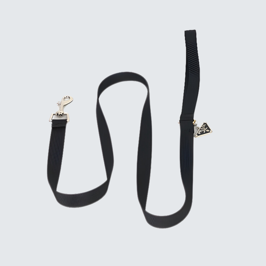 Luxury Black Collar & Leash Supreme Set