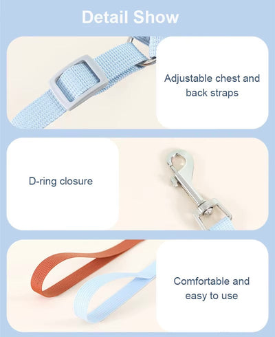 Flowy Harness & Leash Throwie Set