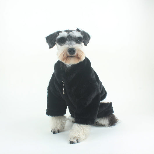 Doggo Faux Fur Snatched Jacket