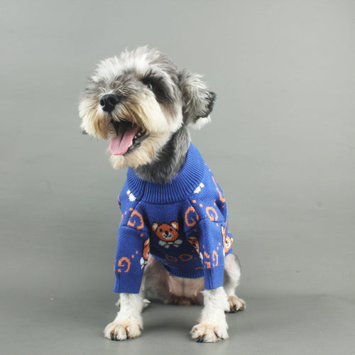 GG Teddy Bear Sketchy Sweater