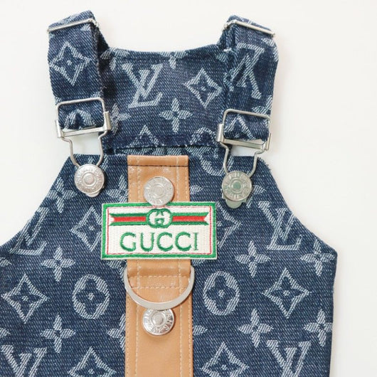 Designer Blue Dog Loaded Dress