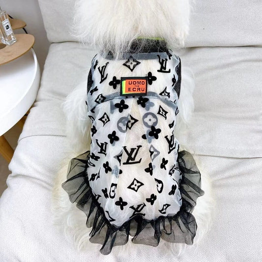 Mesh Dog Vibrant Dress