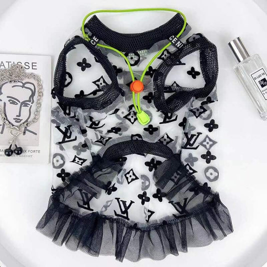 Mesh Dog Vibrant Dress