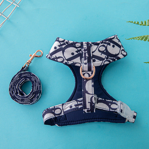 DD Furry N' Fabolous Harness & Leash Banger Set