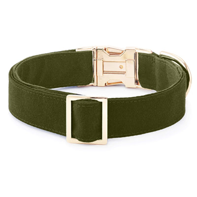 Premium Olive Dog Collar