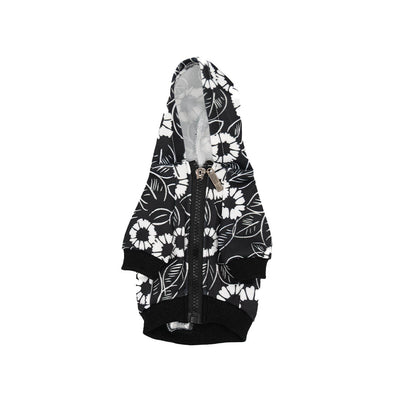 Prada Flower Zip Up Vibrant Hoodie