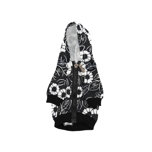 Prada Flower Zip Up Vibrant Hoodie
