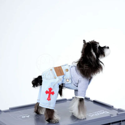PAWSMOMENT™ Denim Jumpsuit