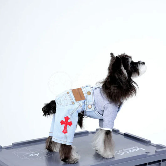 PAWSMOMENT™ Denim Jumpsuit