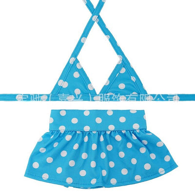 Beach Bikini Swimsuit Doggo Skirt Rare Dress